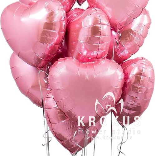 FOIL BALLOON PINK HEART 1 pcs.