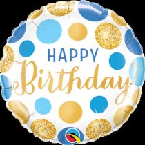 Follija balons Daudz Laimes 46cm