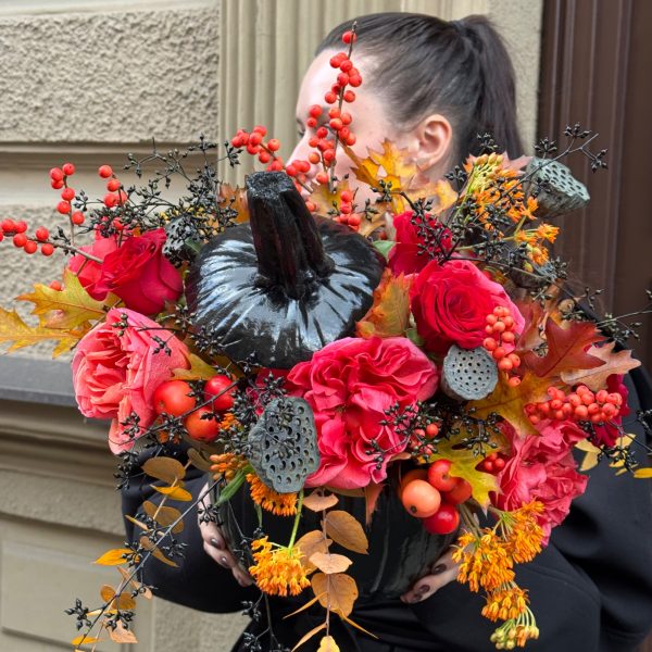 Composition in pumpkin- Autumn magic